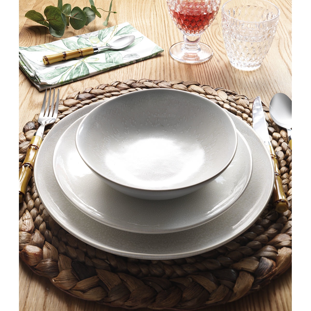 Serviço de cristal por peças Nancy transparente 2