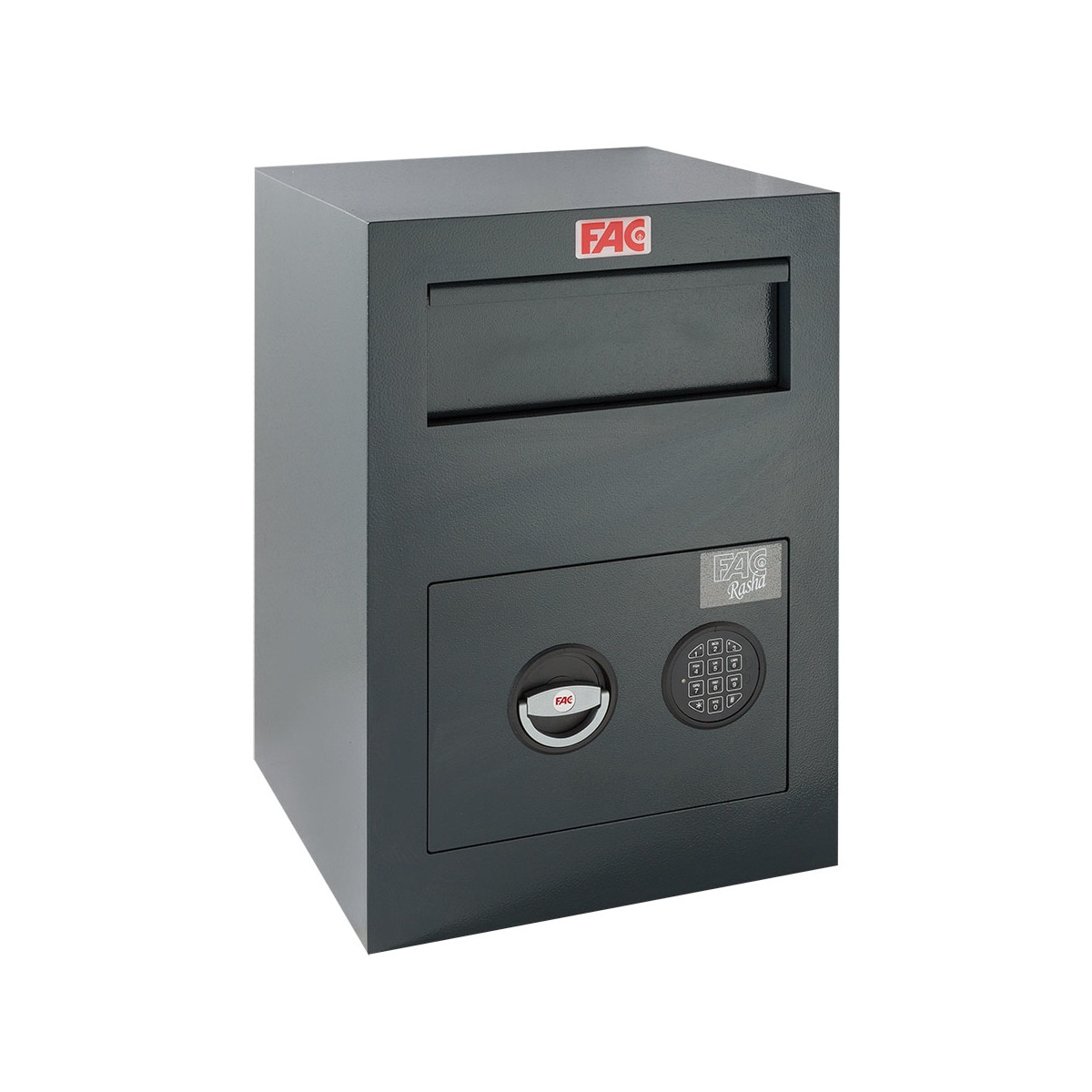 Caja Depósitos Electrónica de Sobreponer Rasha 28-BB Metalizado-1