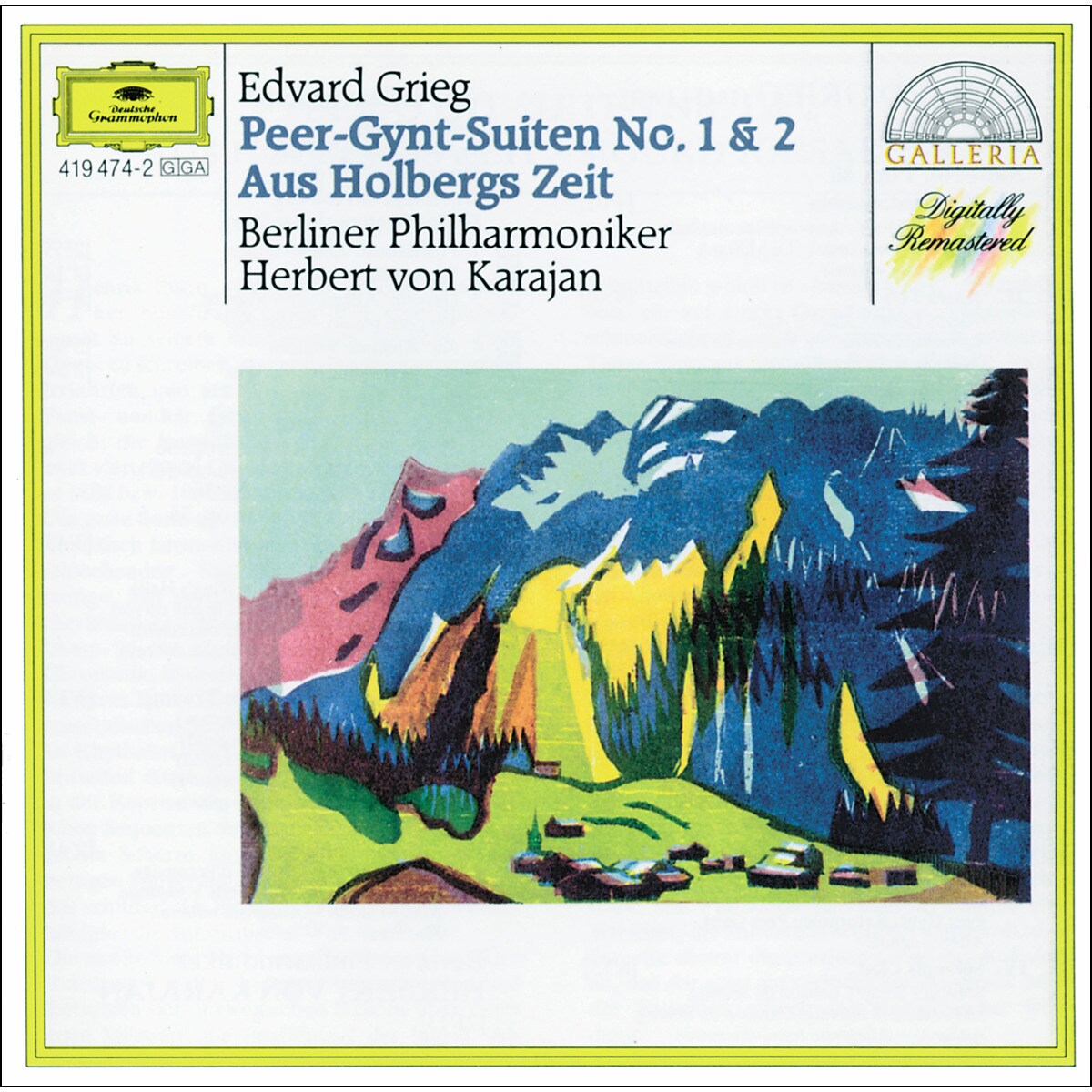Imagen 0 de Grieg: Peer Gynt Suites Nos.1 & 2 (CD)