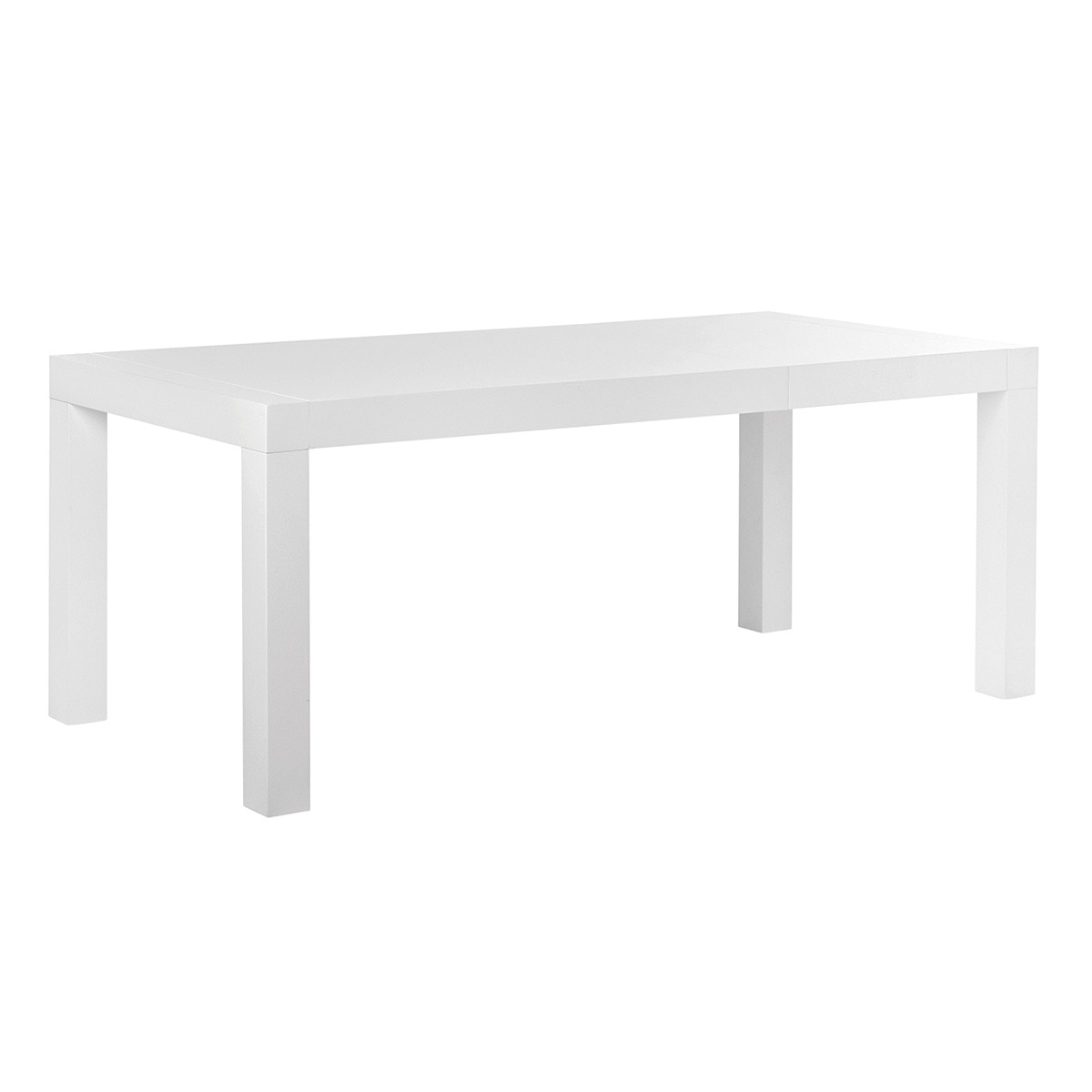 Mesa de Refeições Extensível Opra - Branco Branco-2