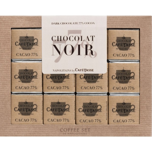 Chocolate Preto 77% Napolitanas embalagem 180 g