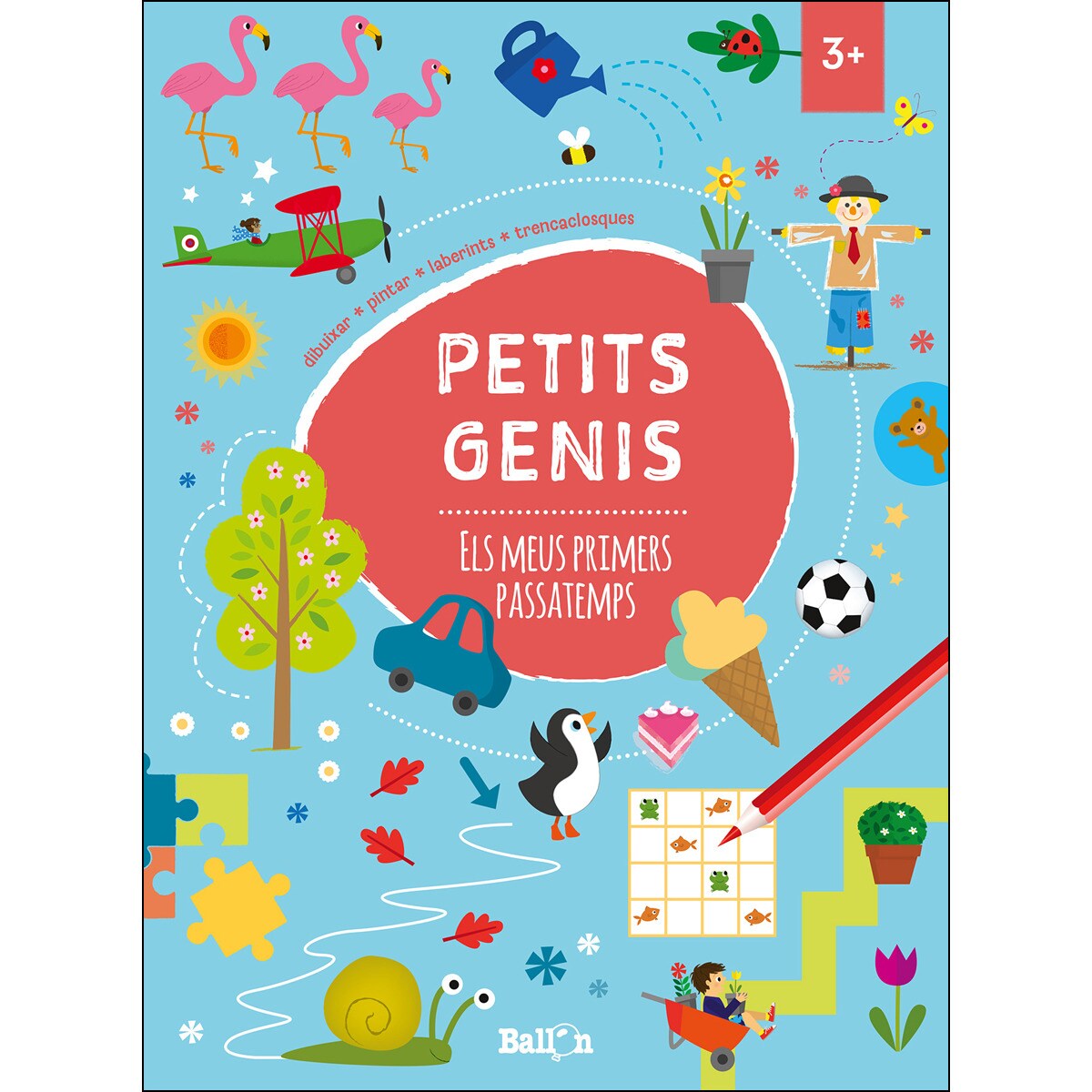 Petits genis - Els meus primers passatemps +3 (Capa mole) 1