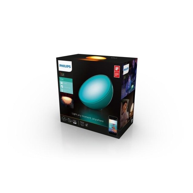 Luz de ambiente portátil conectada Philips Hue Go V2 Blanco-2
