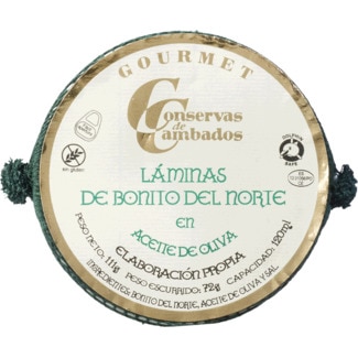 Atum em Fatias em Azeite lata 111 g - Conservas De Cambados