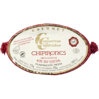 Lulas Pequenas com Tinta lata 111 g - Conservas De Cambados