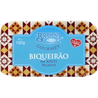 Biqueirão em Azeite Picante lata 120 g - Briosa