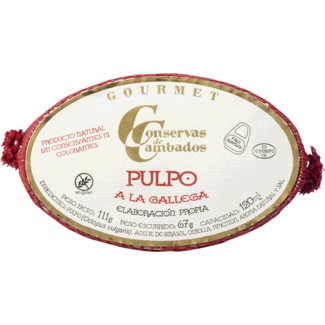 Polvo à Galega lata 111 g - Conservas De Cambados