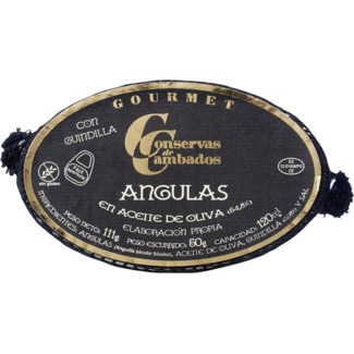 Angulas em Azeite lata 111 g - Conservas De Cambados