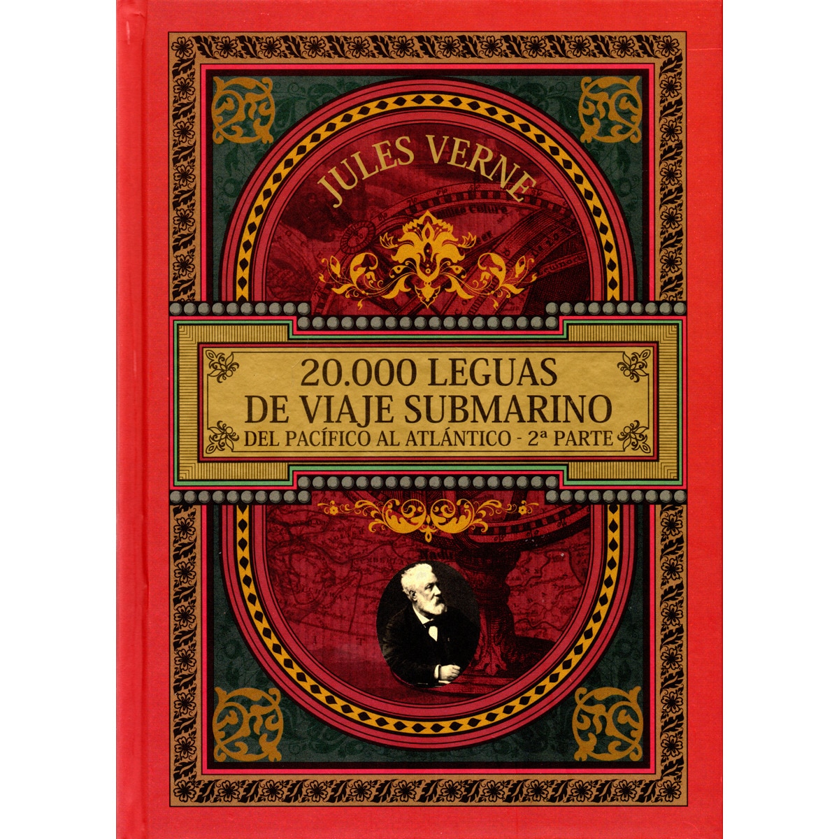 Imagem 0 de 20000 leguas de viaje submarino: Segunda parte(Tapa dura)