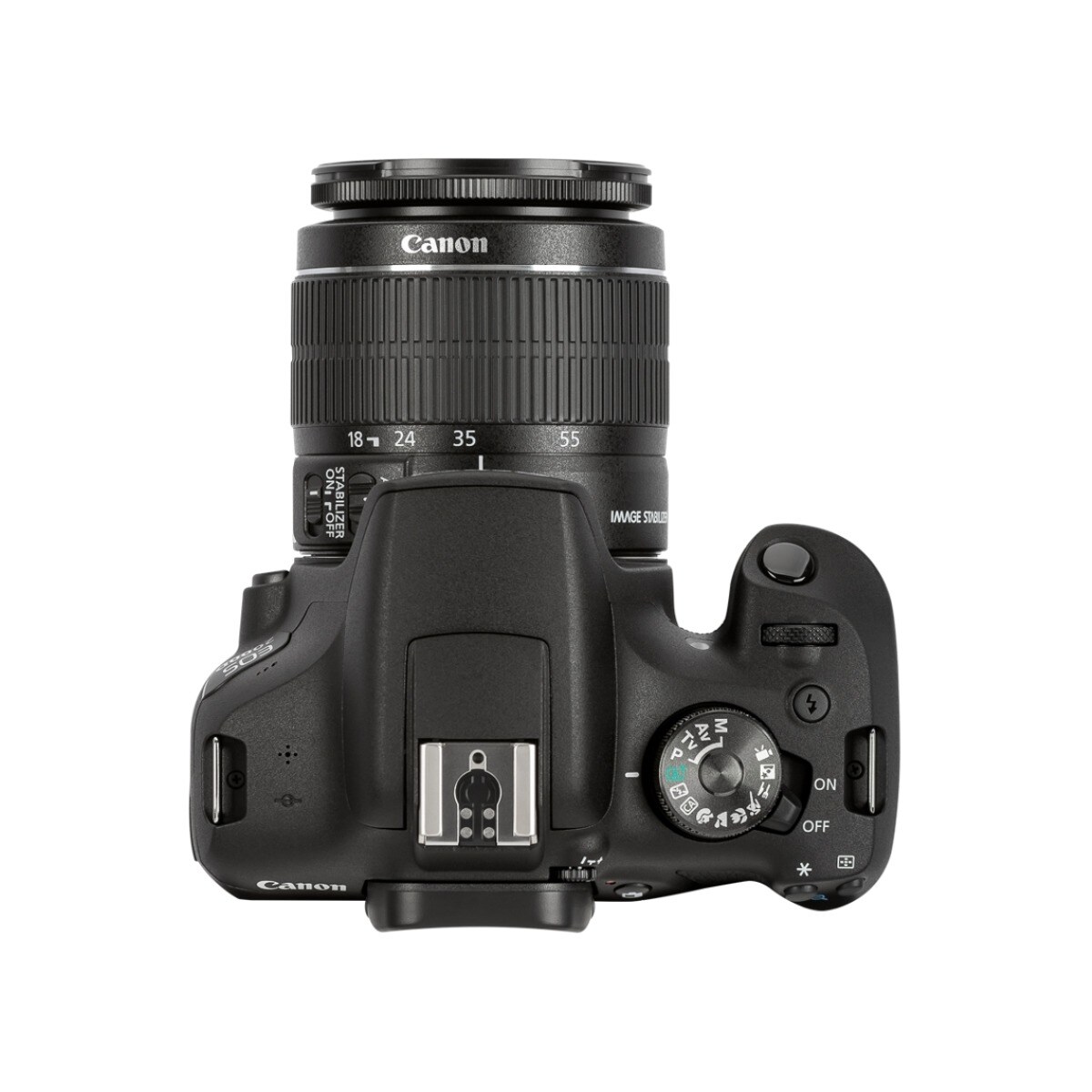 Câmara Reflex Canon EOS 2000D + Objetiva EF-S 18-55mm f/3.5-5.6 IS II + Bolsa + SD 16GB 6