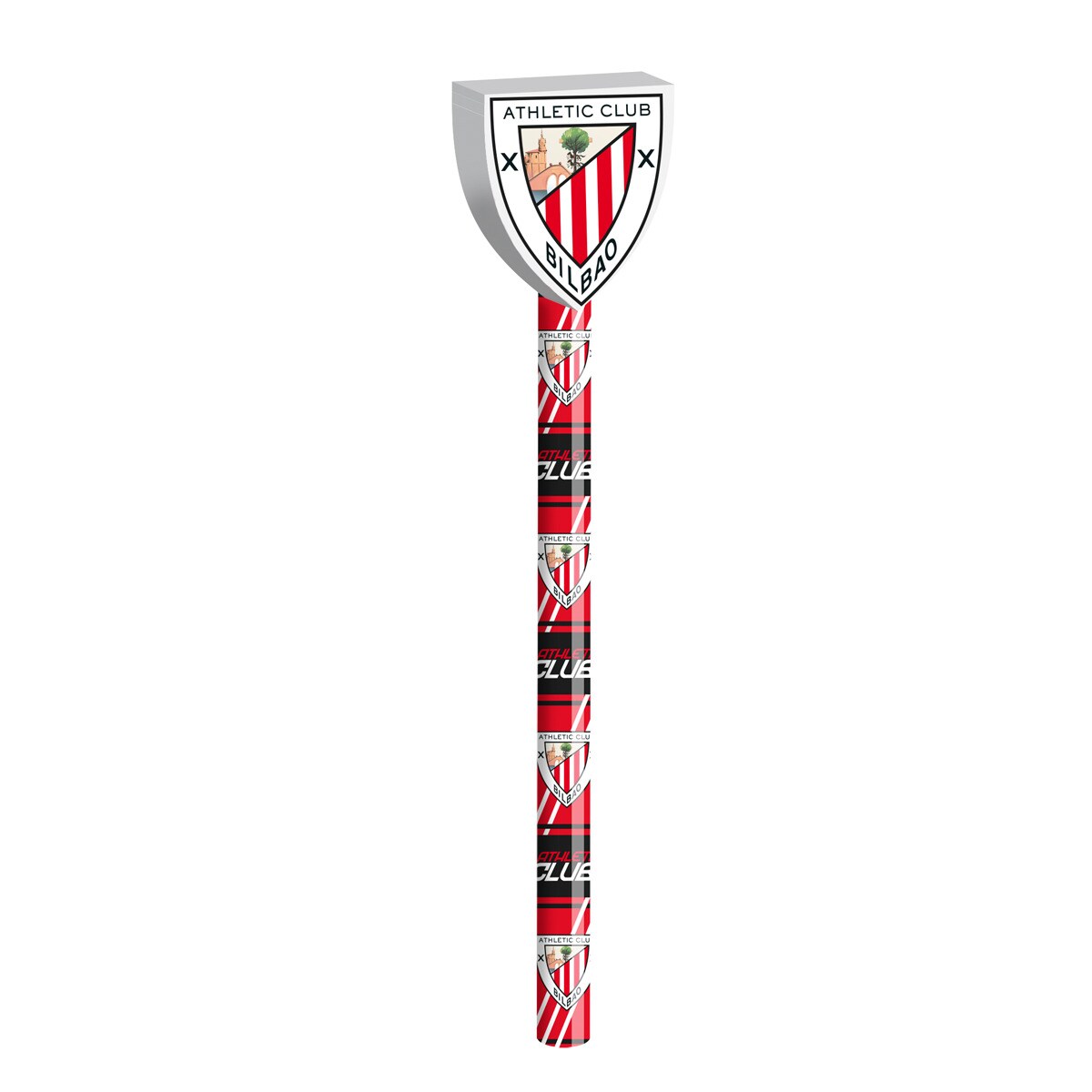 Athletic De Bilbao - Lápiz Con Goma Decorada