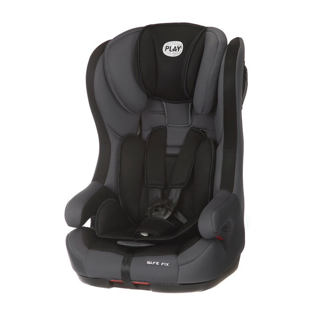 color negro y gris Play Safe Fix grupo 1//2//3 Silla de coche