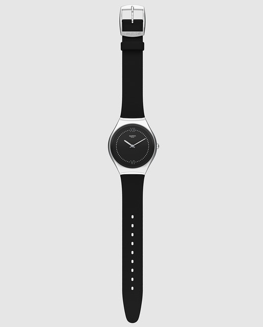 Reloj de mujer Swatch SYXS109 de piel negro · Swatch · El Corte Inglés