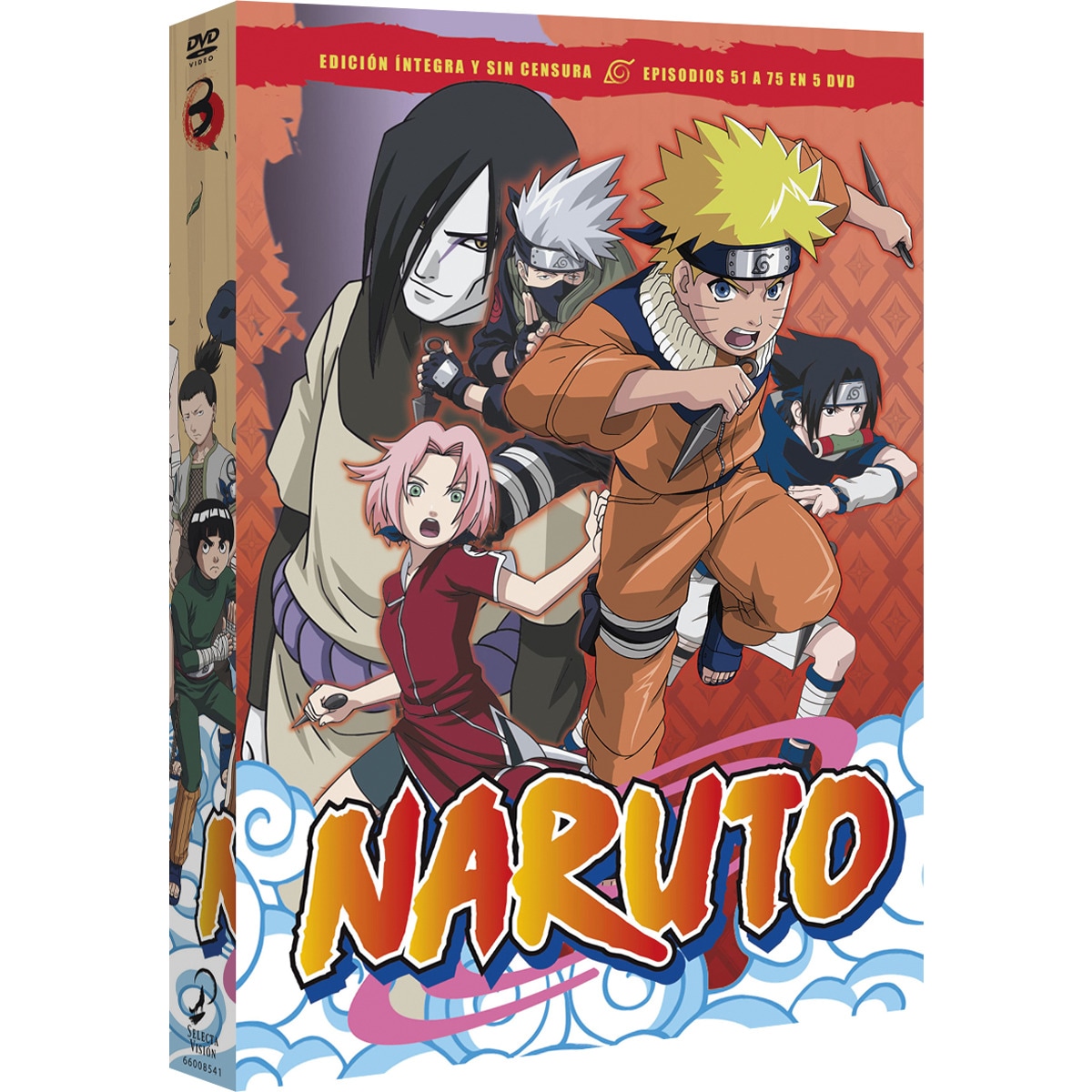 Imagen 1 de Naruto. Box 3, Episodios 51 - 75 (DVD)