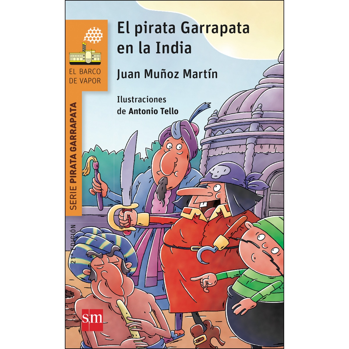 El Pirata Garrapata en la India (Capa mole) 1