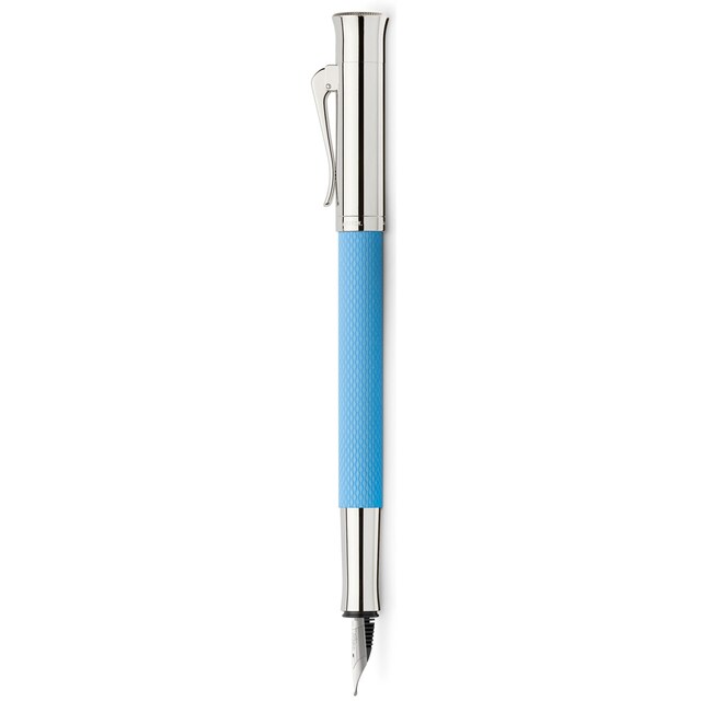 Imagem 0 de Caneta de Aparo Guilloche Aparo Fino Graf von Faber-Castell Azul-claro