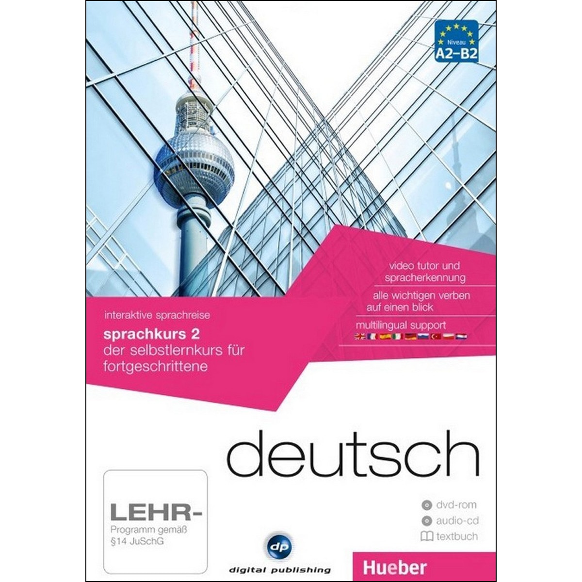 Dp. Sprachkurs 2. A2-b2(dvd-rom+cd+l. ) 1