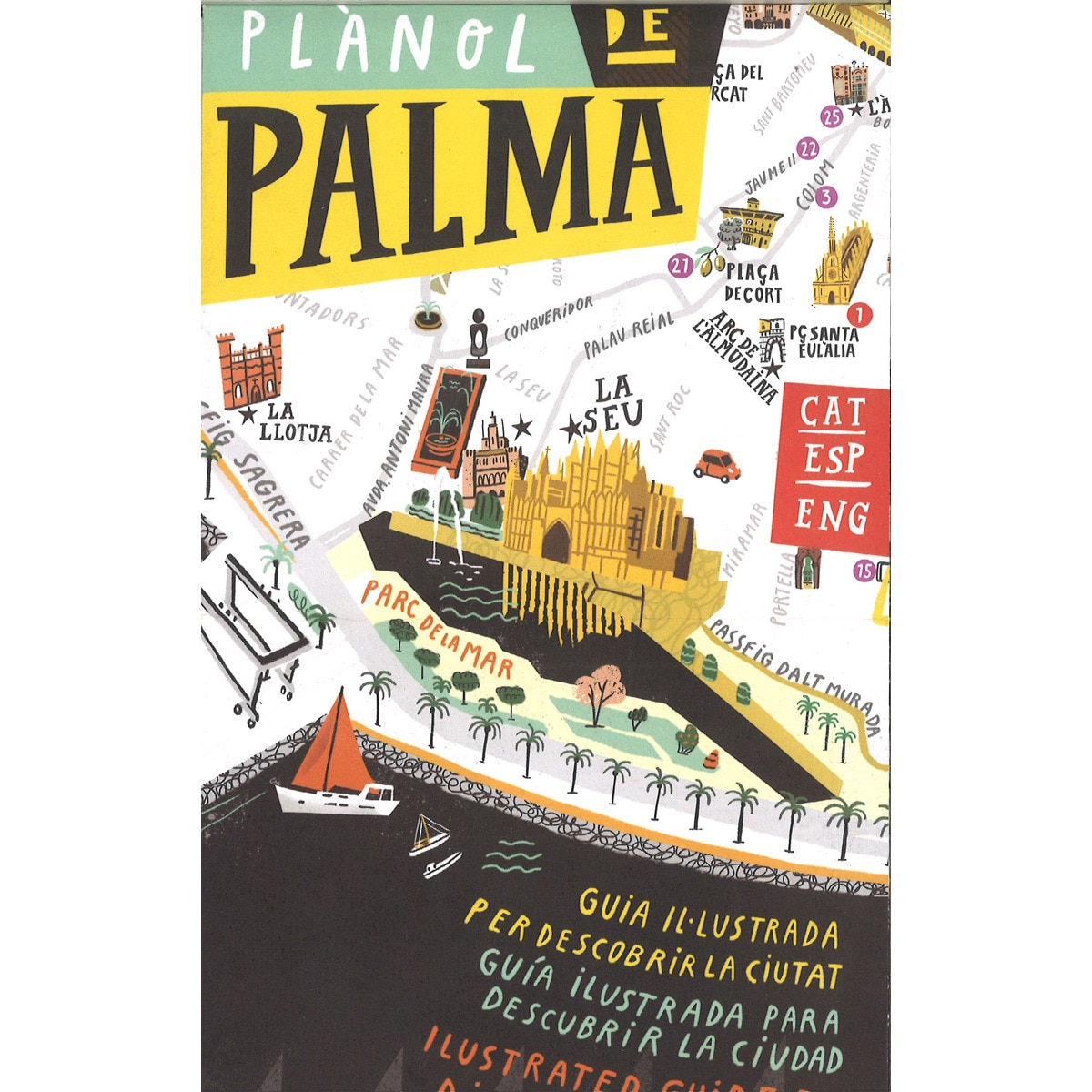 Imagem 0 de Plànol de Palma.: Guia il·lustrada per descobrir la ciutat.
