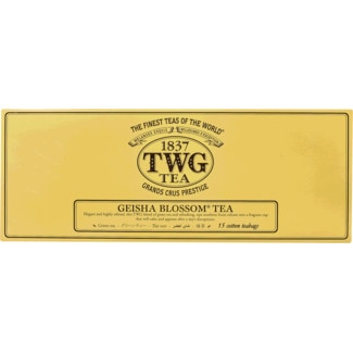 Chá Verde Geisha Blossom com Maracujá e Calêndula 15 Unidades embalagem 2,5 g - Twg Tea
