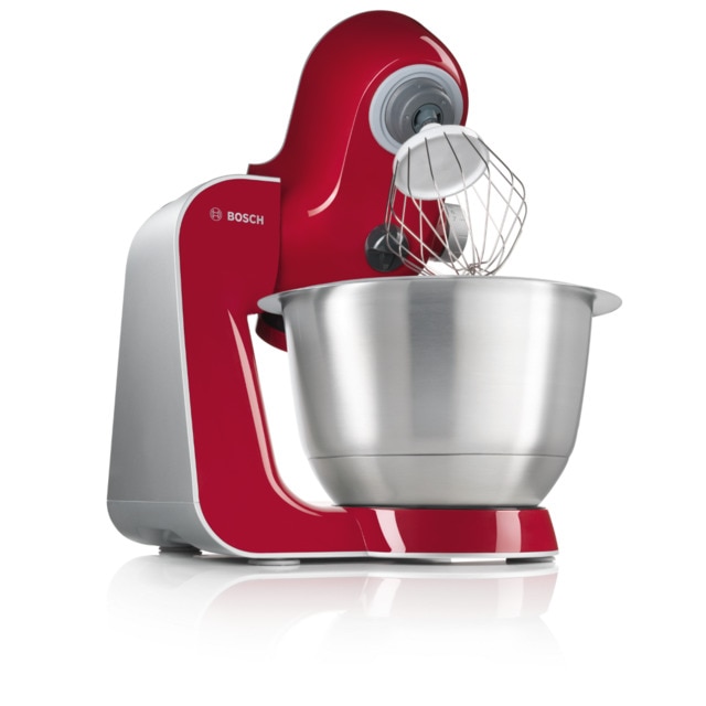 Imagem 0 de Batedeira com Taça Bosch Mum58720 de 1000 W Capacidade de 3,9 Litros - Vermelho e Prateado