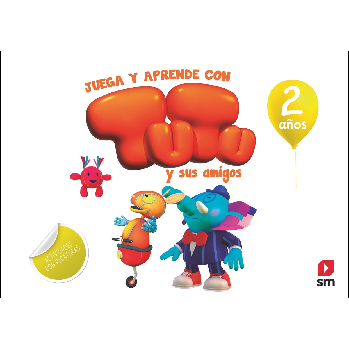 Juega y aprende con Tutu y sus amigos. 2 años (Capa mole) 1