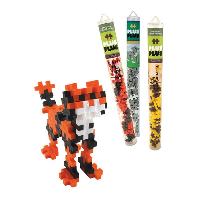 Plus Plus 100 Piezas Zoo