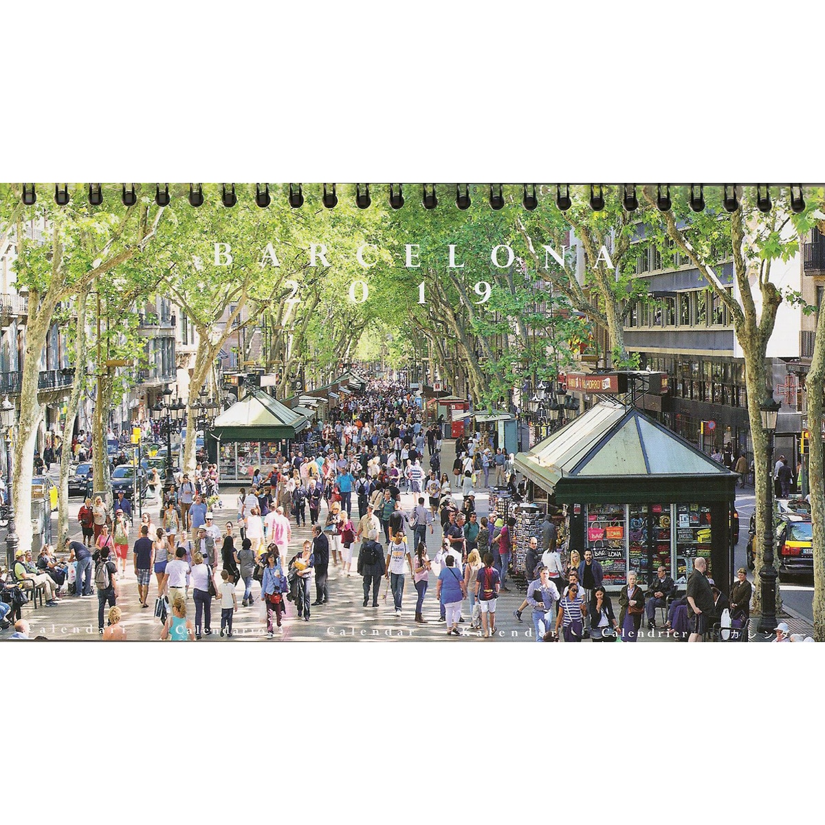 Calendari Bcn 21x11.5  -6 Idiomes 1