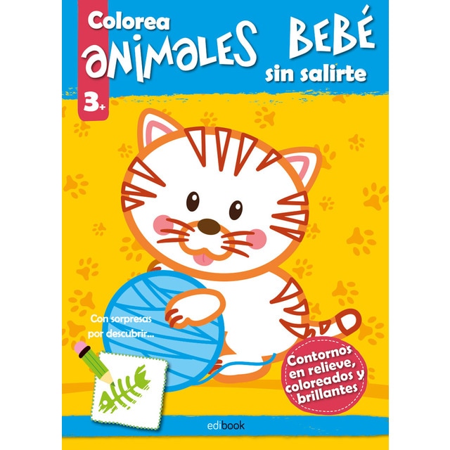 Imagem 0 de COLOREA ANIMALES BEBE SIN SALIRTE