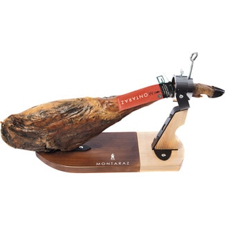jamón de cebo de campo ibérico 50% raza ibérica corte a cuchillo - Montaraz