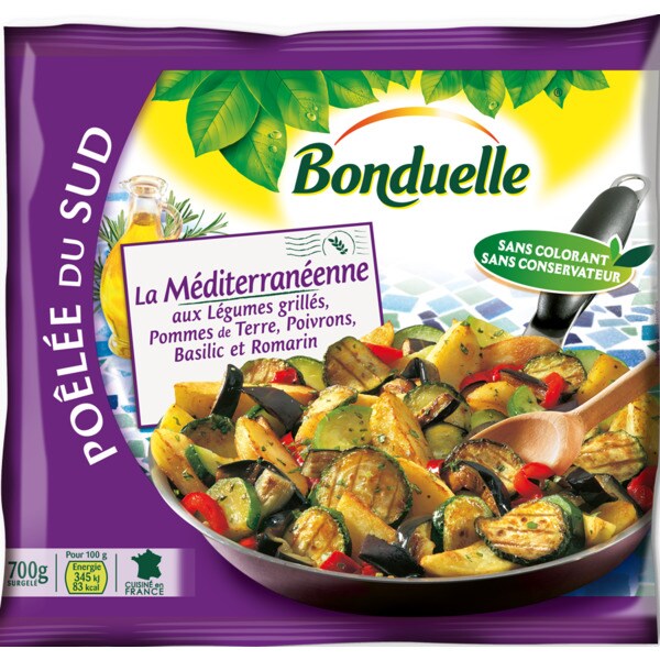 Bonduelle Salteado Mediterrâneo embalagem 700 g