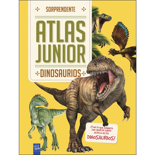 Imagen 0 de Dinosaurios: Sorprendente Atlas Junior  (Tapa dura)