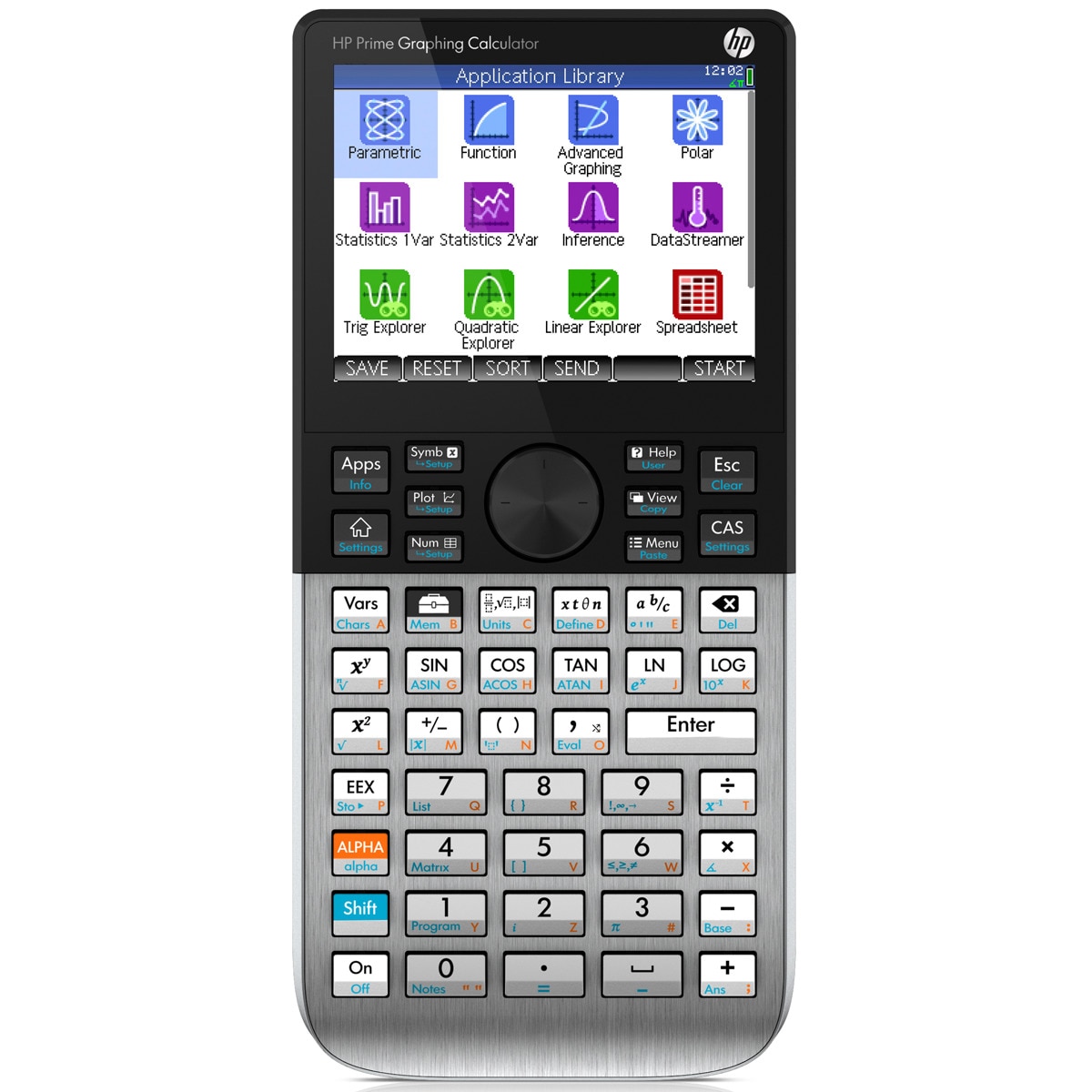 Calculadora Gráfica com Ecrã Multi-táctil a Cores PRIME G2 HP Cinzenta Cinzento / Preto-1