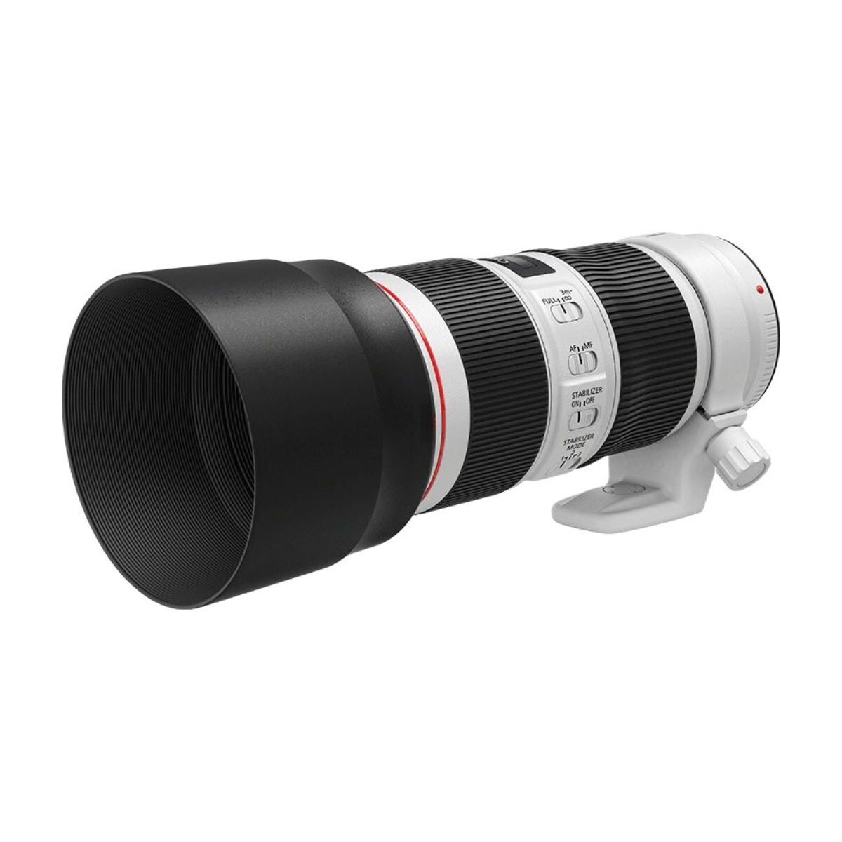 Objetiva Canon EF 70-200 mm f/4L IS II USM - Cinzento/Preto 1