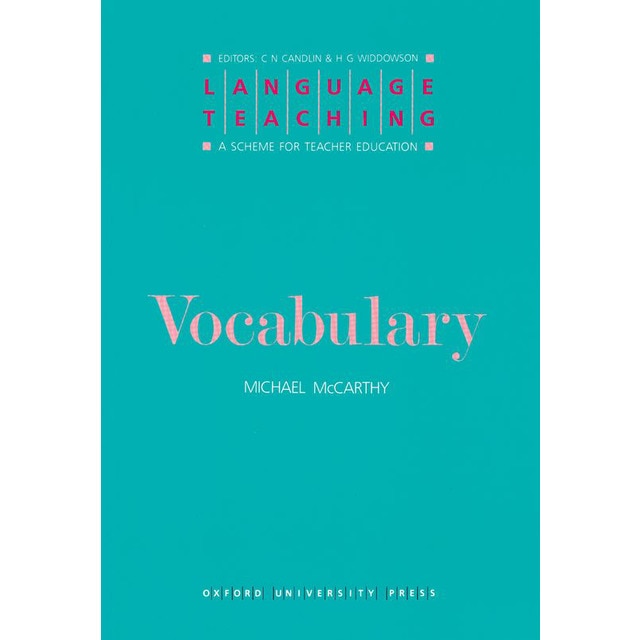Language Teaching. A Scheme for Teacher's Education. Vocabulary (Capa mole) 1