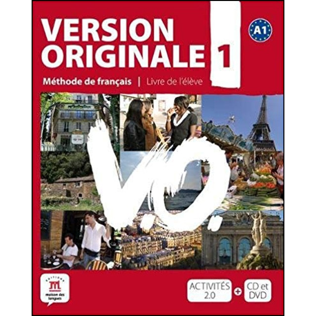 Version Originale 1 Ed.anglophone Livre de l'élève + CD+DVD: Version Originale 1 Ed.anglophone Livre de l'élève + CD+DVD (Capa mole) 1
