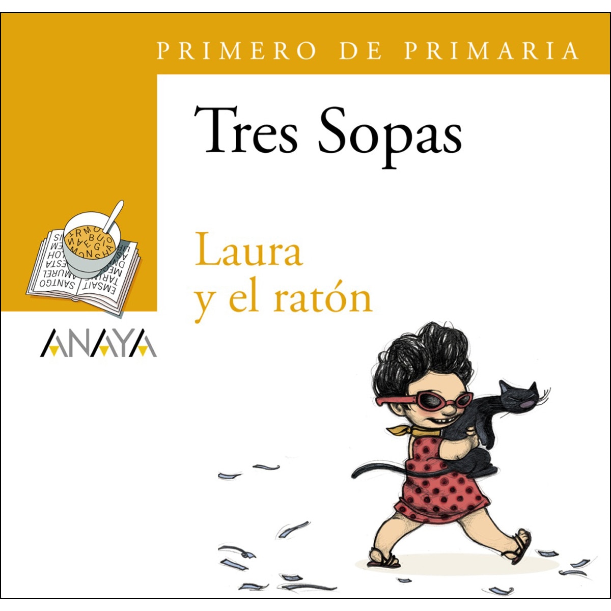 Imagem 0 de Blíster "Laura y el ratón" 1º Primaria (Capa mole com abas)