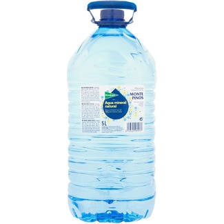 agua mineral natural del manantial Monte Pinos garrafa 5 l - El Corte Ingles