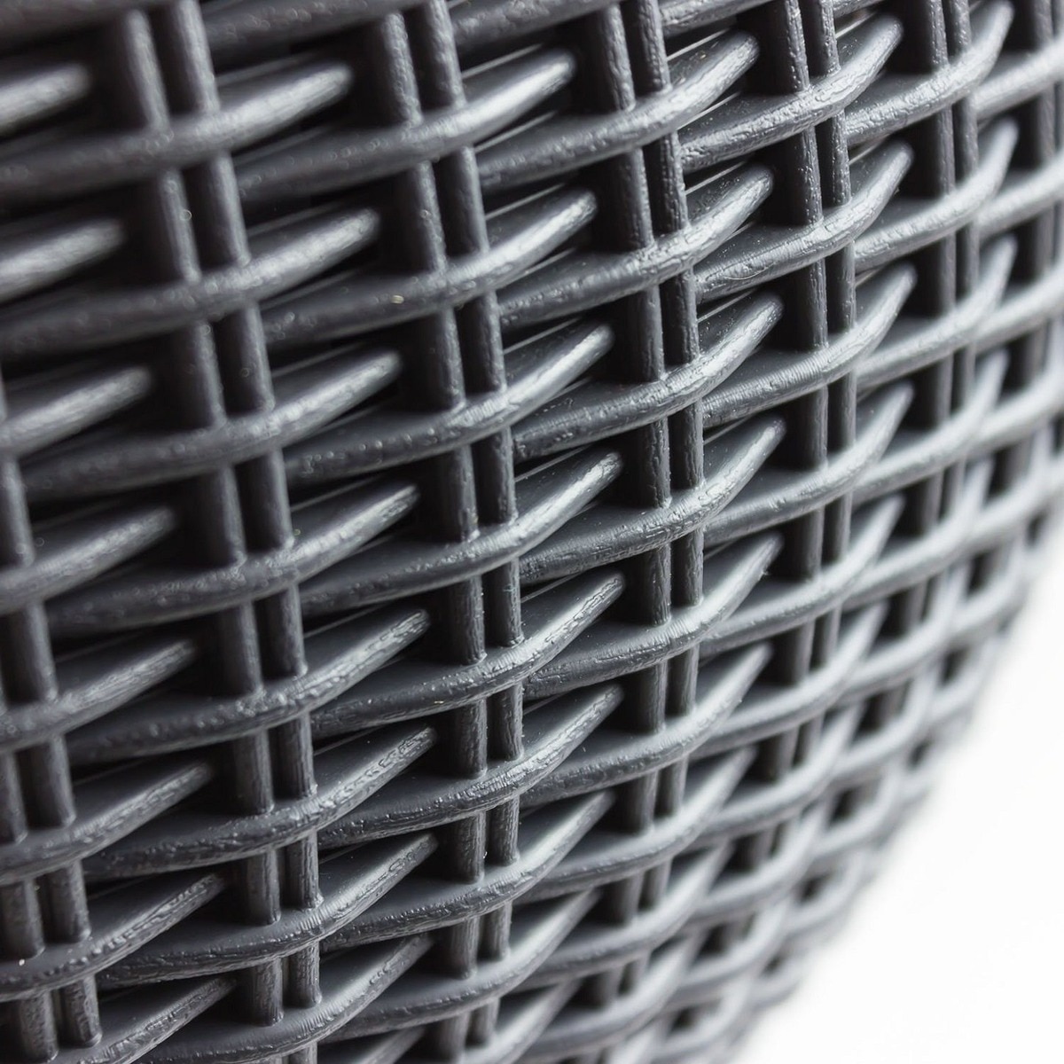 Maceta de material plástico para colgar hanging sphere Keter Gris Antracita-2