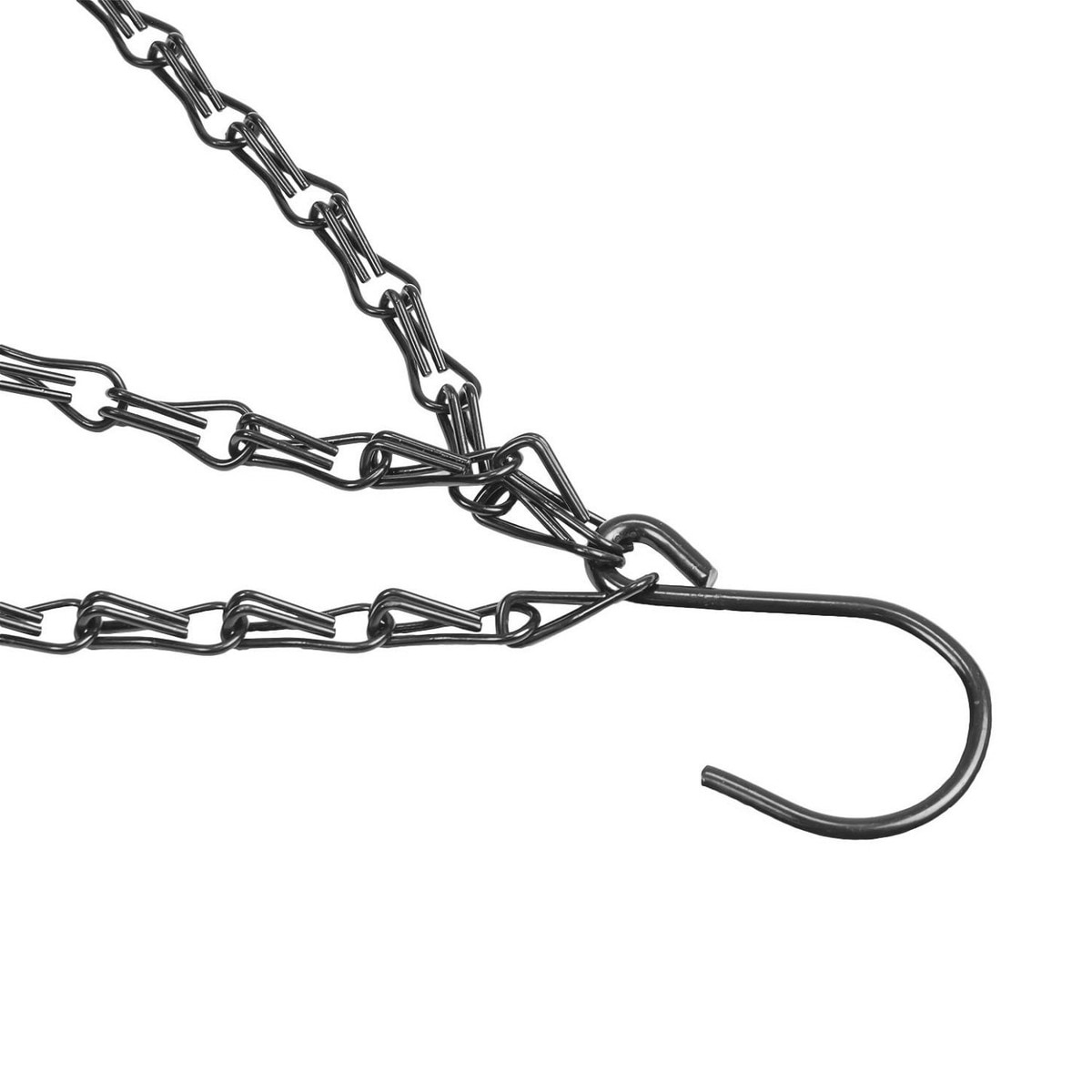 Maceta de material plástico para colgar hanging sphere Keter Gris Antracita-4