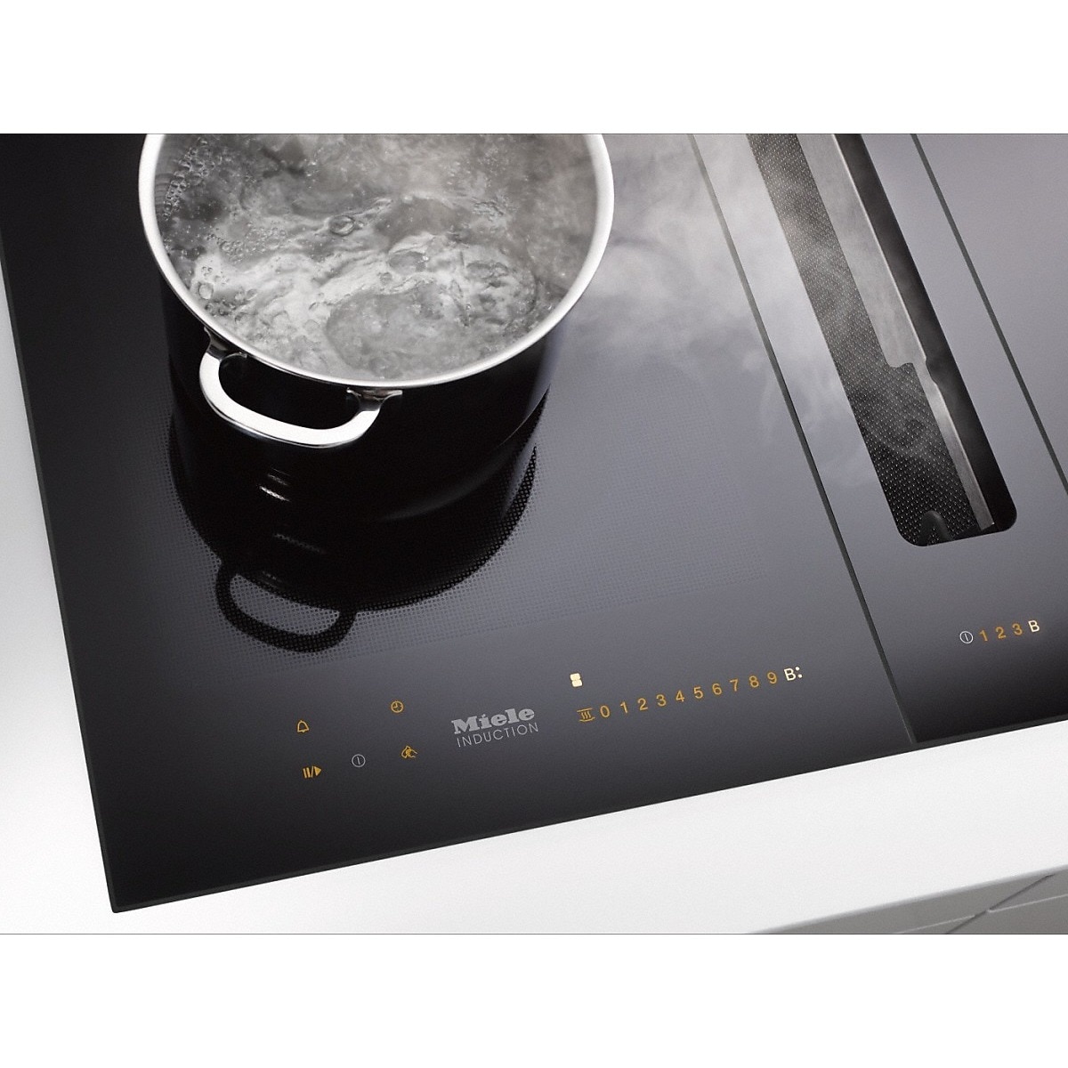 Placa modular CS7612FL com 2 zonas de indução Preto-3