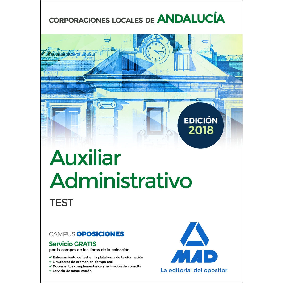 Auxiliar administrativo corporaciones locales de galicia. Temario(Tapa blanda) 1