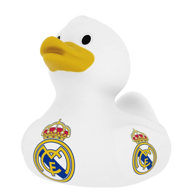 Badeente Real Madrid Weiß//schwarz Producto Oficial Realmadrid Patito de baño