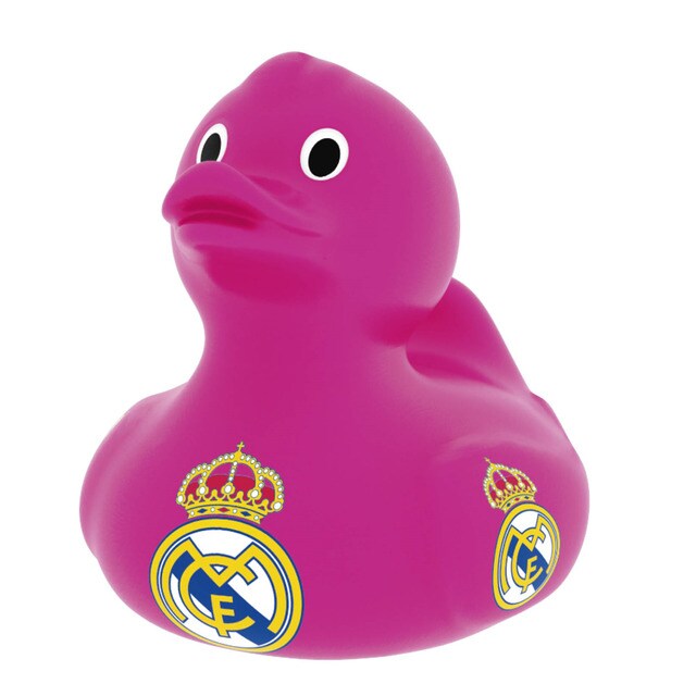Badeente Real Madrid Weiß//schwarz Producto Oficial Realmadrid Patito de baño