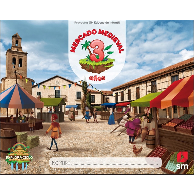Imagen 0 de Mercado Medieval (Nivel 1). Explora  (Tapa dura)