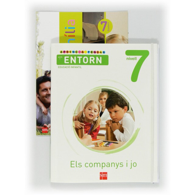 Aprenc a pensar amb l'entorn: Els companys i jo. Nivell 7. Educació Infantil  (Tapa blanda)