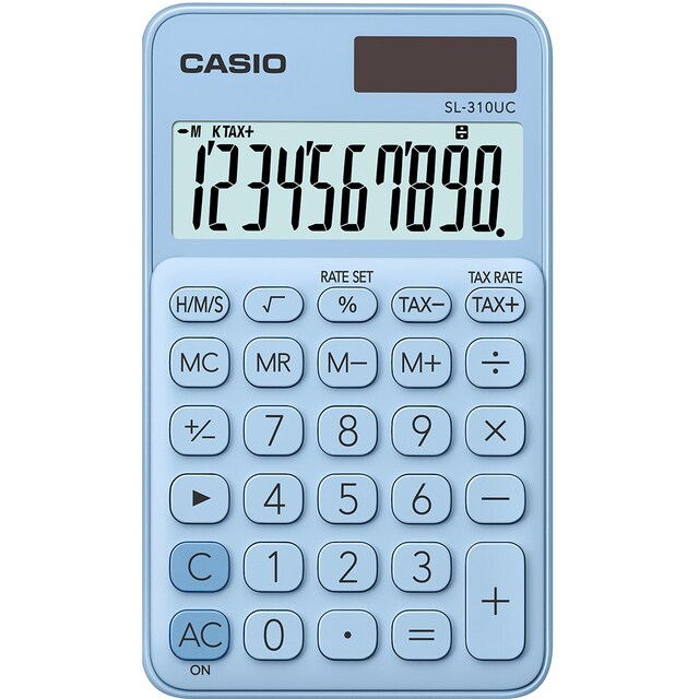 Imagen 0 de Calculadora de Bolsillo SL-310UC Casio Azul claro