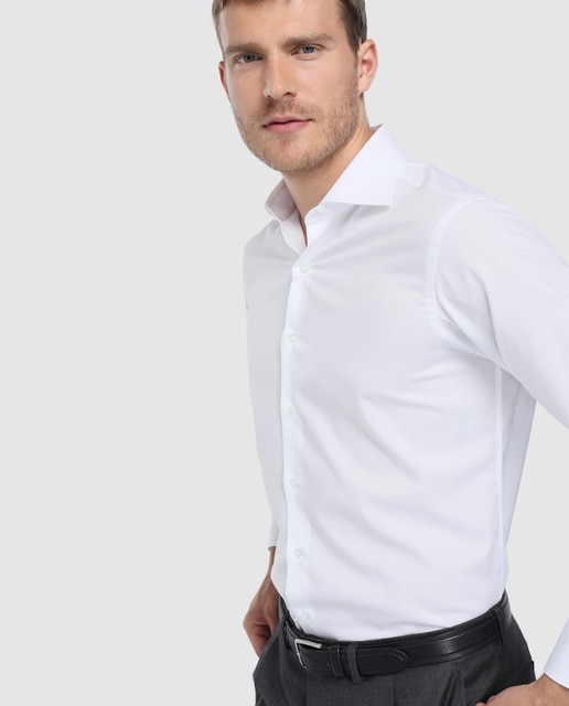 Camisa de hombre Rushmore classic lisa blanca · Rushmore · El Corte Inglés