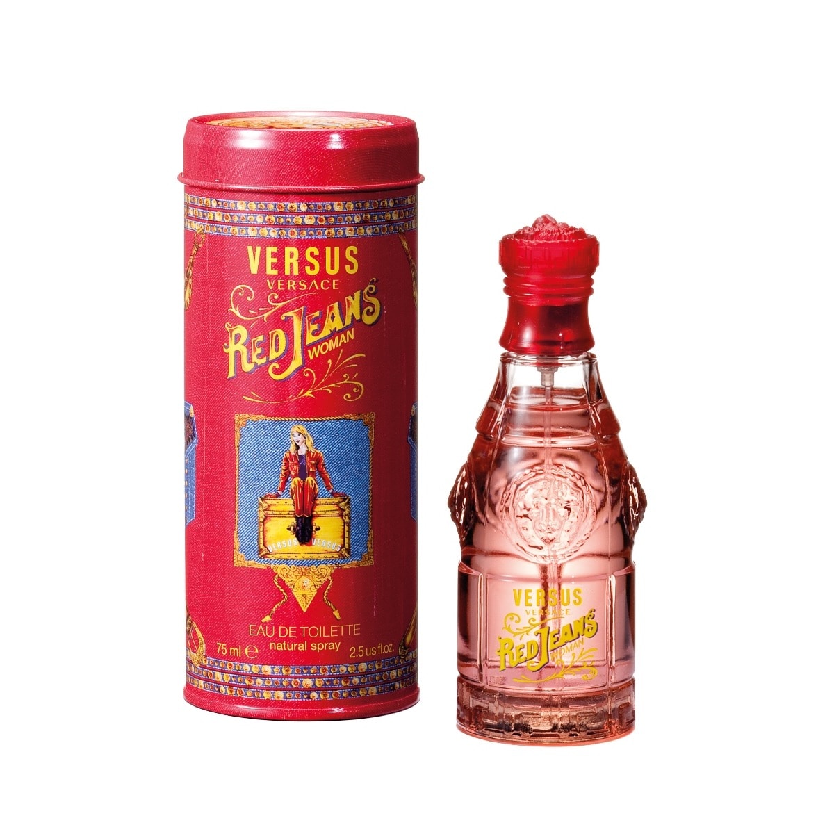 Eau de Toilette Vaporizador 75 ml Versace Red Jeans 1