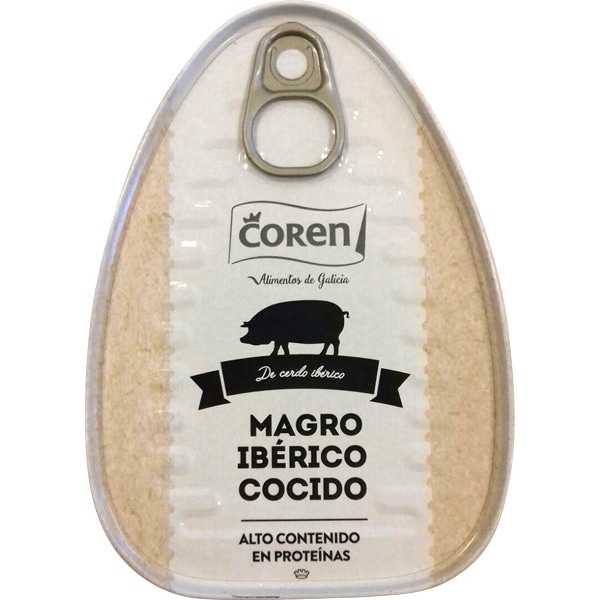 magro de cerdo ibérico cocido lata 220 g