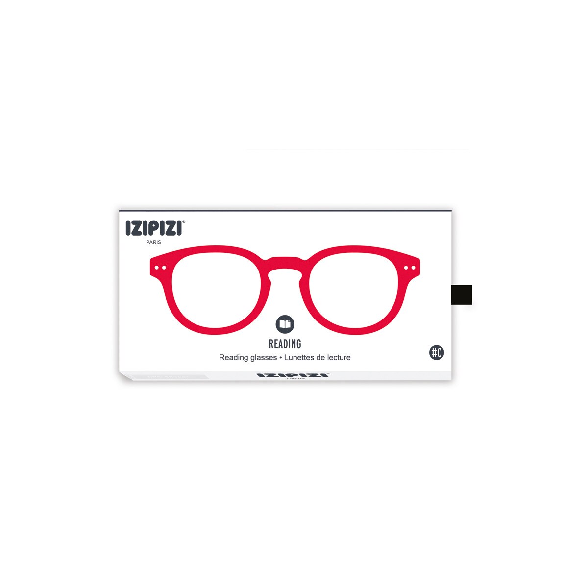 Gafas de lectura Izipizi #C forma cuadrada rojo Rojo-2